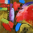 Red Abstract #1, Copyright 2003, Betsy Lombard -- Click to Expand...