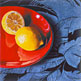Subotnik Lemon on Red Plate, Copyright 2004, Jessica Subotnik -- Click to Expand...