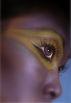 Metallic Psychedelic Eyellusions, Purple, Copyright 2007, Mary Burroughs -- Click to Expand...