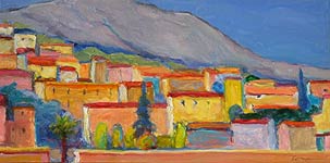 Mediterranean Vista, Copyright 2008, Leslie Toms -- Click to Expand...