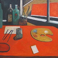 Untitled (Red Studio), Copyright 2005, Alan Post -- Click to Expand...