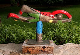 Homage to Fernand Leger, Copyright 1987, Helen Post -- Click to Expand...