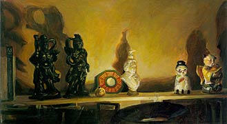 On top of the Bookshelf, Copyright 2001, Wayne Jiang -- Click to Expand...