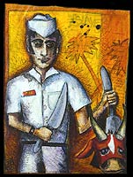 Mad Cow Slayer, Copyright 2002, John Stuart Berger -- Click to Expand...