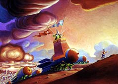 Fiddling with Swords, Copyright 2000, Mark Bryan -- Click to Expand...