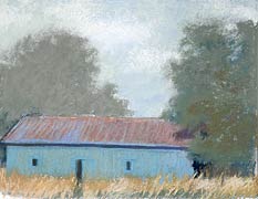 Green Barn #2, Copyright 2005, Diana Jahns Childress -- Click to Expand...